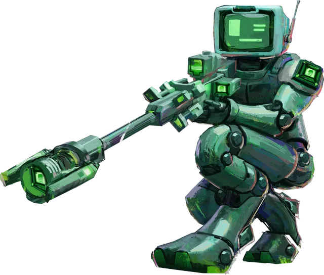 Android Collective hero character