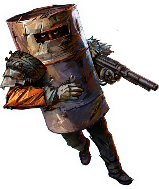 The Scrappers hero character